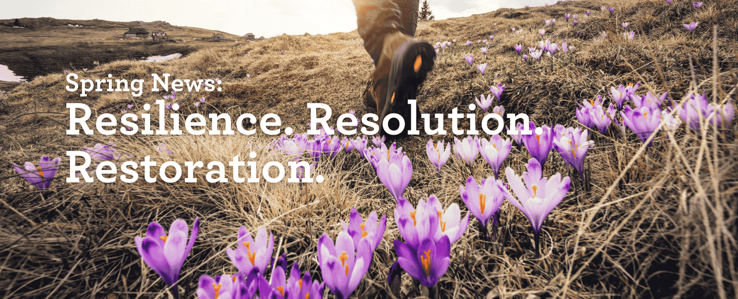 Resilience. Resolution. Restoration