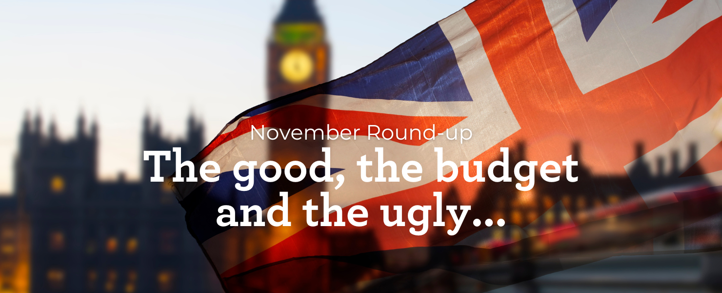 GLL the Budget and month roundup Blog Header