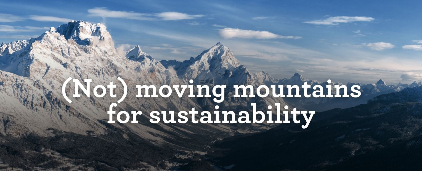 2026 GLL Blog post about the Olympics in Cortino and sustainability