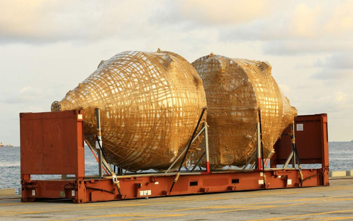 project cargo with for difficult sizes and shapes